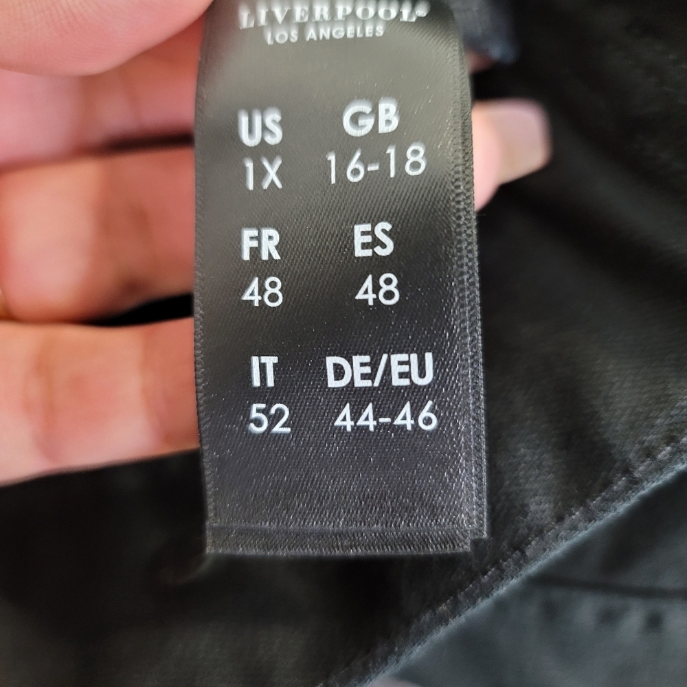 Liverpool Los Angeles black Jacket size 1X - Picture 13 of 15